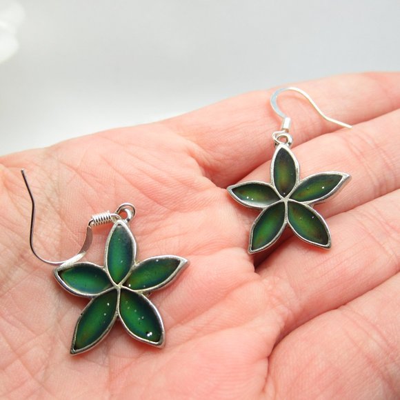 Mood Flower earrings - Picture 5 of 12